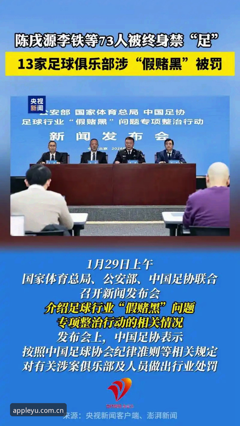 足球行业禁足风暴全记录：乐鱼体育深度评测第三批处罚名单背后的治理逻辑